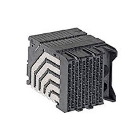 Molex Board Connector, 100 Contact(S), 10 Row(S), Female, Right Angle, Press Fit Terminal, Receptacle 1720105020